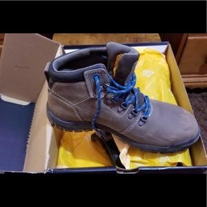 CAT steel toe boots